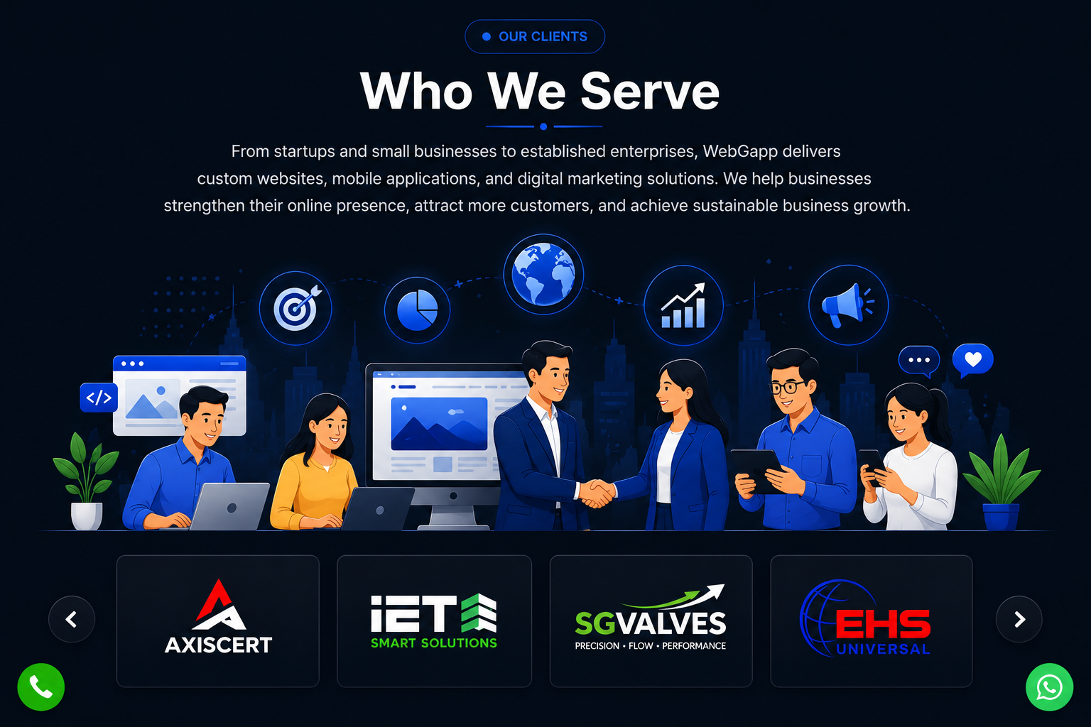 Who We Serve